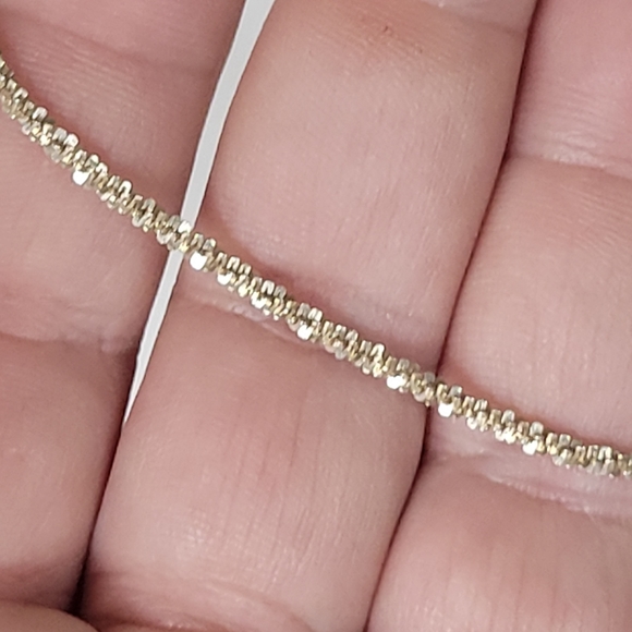 Sterling silver MILOR italy popcorn chain. 😍 18" 3mm - Picture 3 of 10